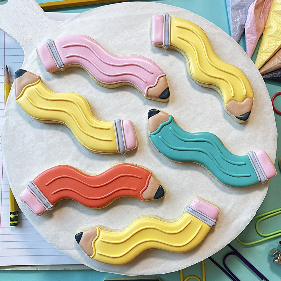 Wavy Pencil Cookie Cutter (FREE CUTTER July 29-21)