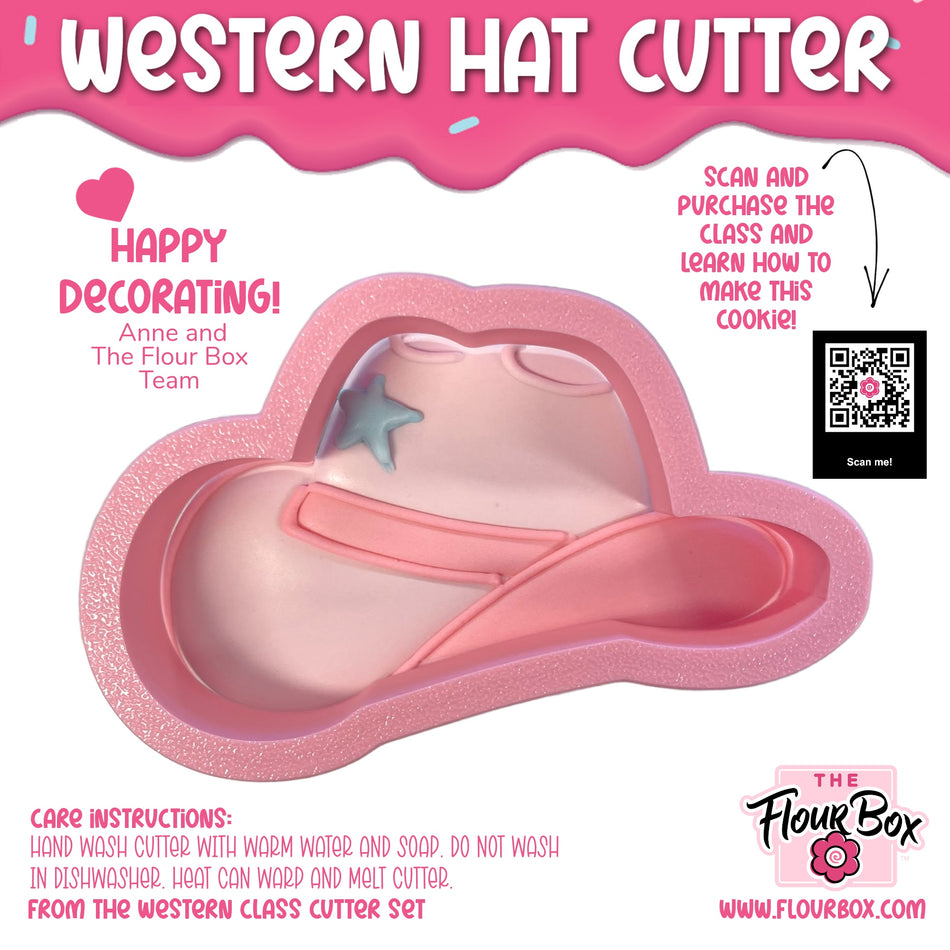 Western Hat Cookie Cutter