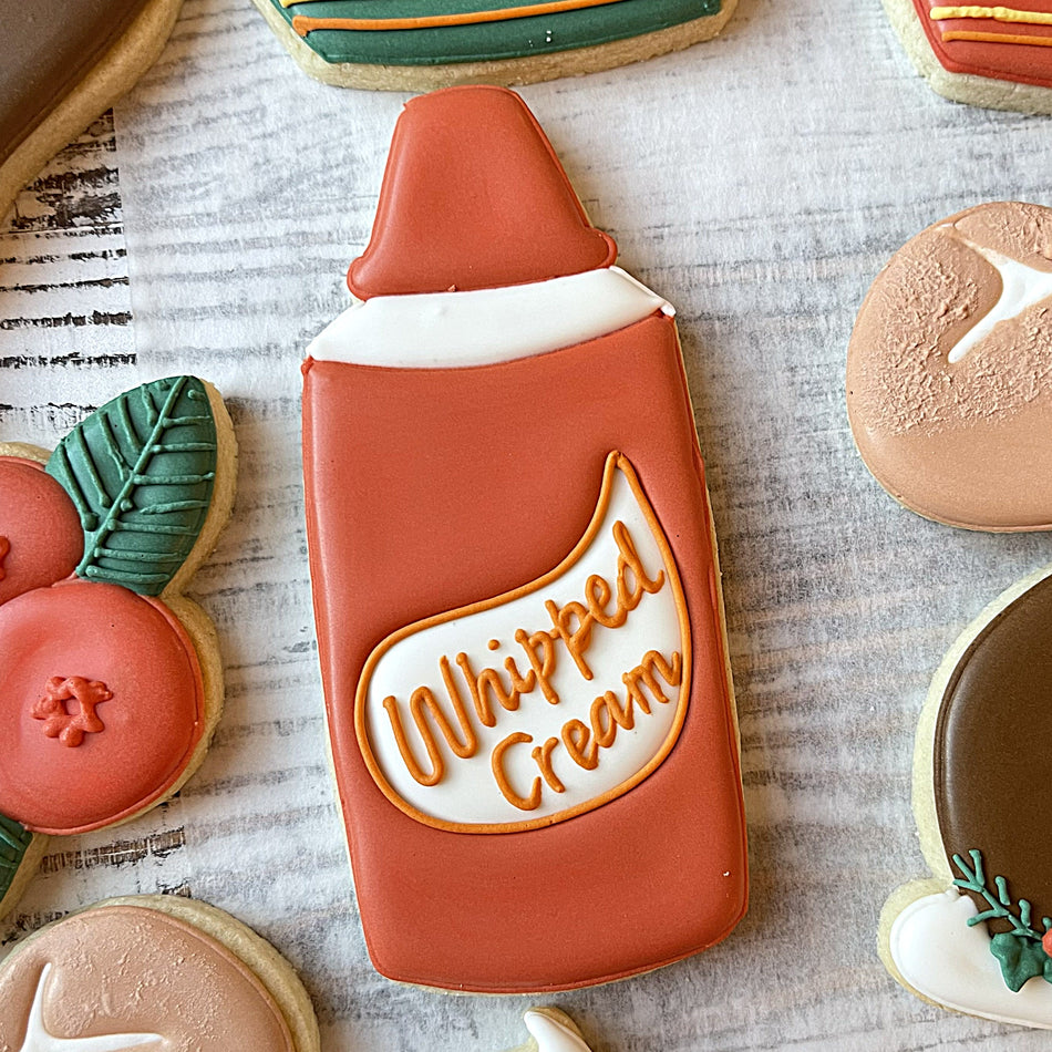 Whipped Cream Can Cookie Cutter