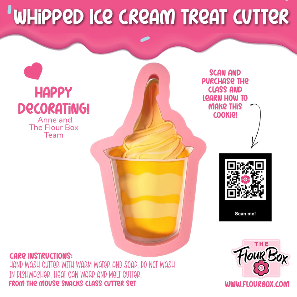 Whipped Ice Cream Treat Cookie Cutter