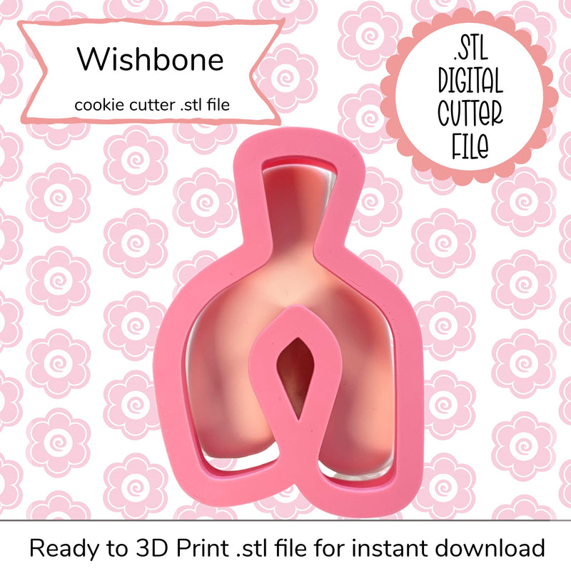 Wishbone Cutter STL File (digital file)