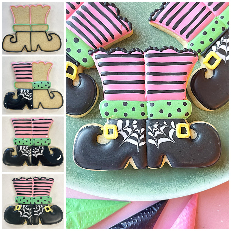 Witch Boots Cookie Cutter