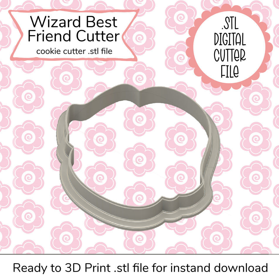 Wizard Best Friend STL Cutter File (digital file)