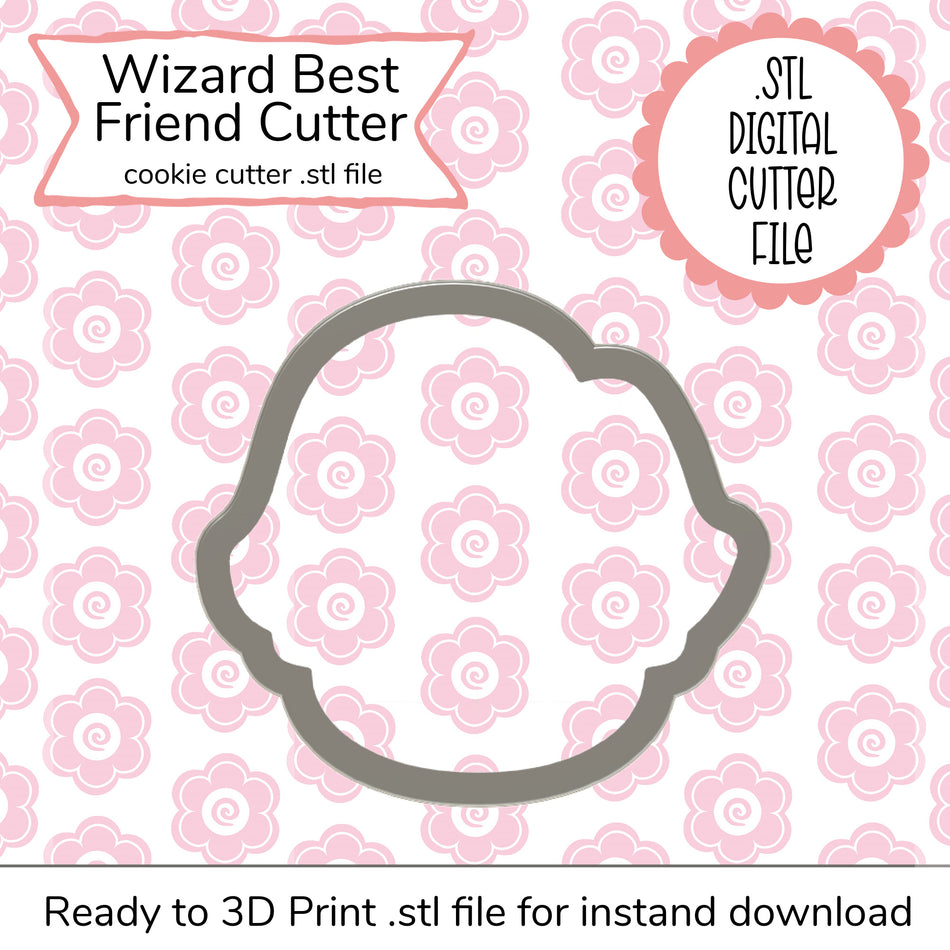 Wizard Best Friend STL Cutter File (digital file)