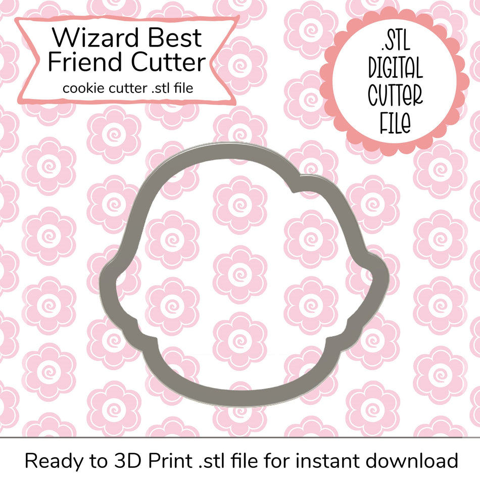 Wizard Best Friend STL Cutter File (digital file)