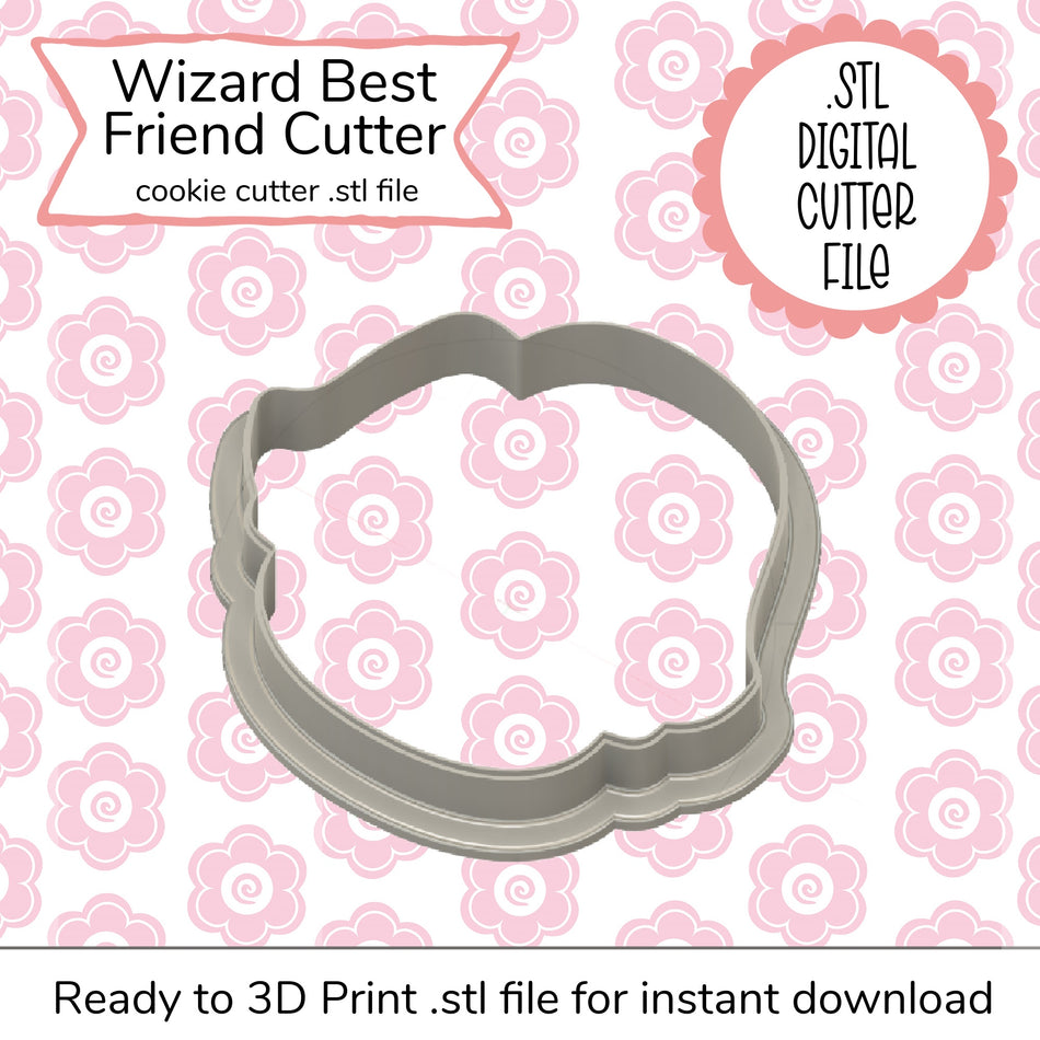 Wizard Best Friend STL Cutter File (digital file)