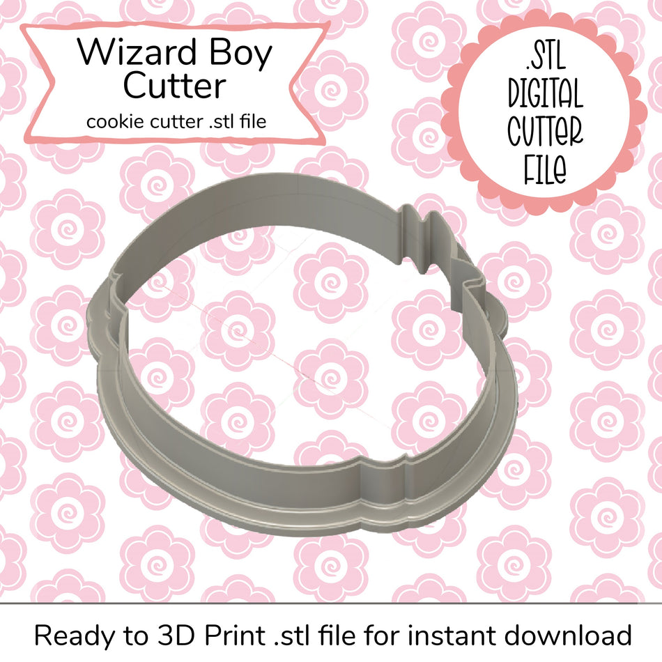 Wizard Boy STL Cutter File (digital file)