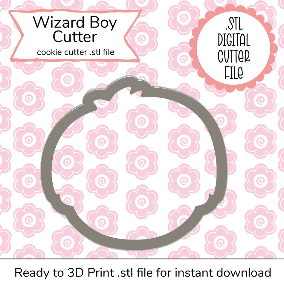 Wizard Boy STL Cutter File (digital file)