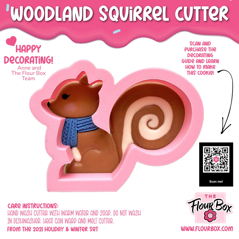 Woodland Squirrel Cookie Cutter