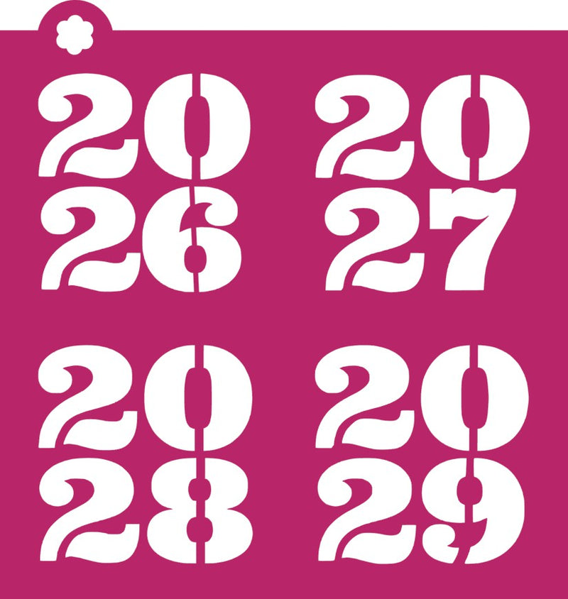 Years 2026-2029 Stencil