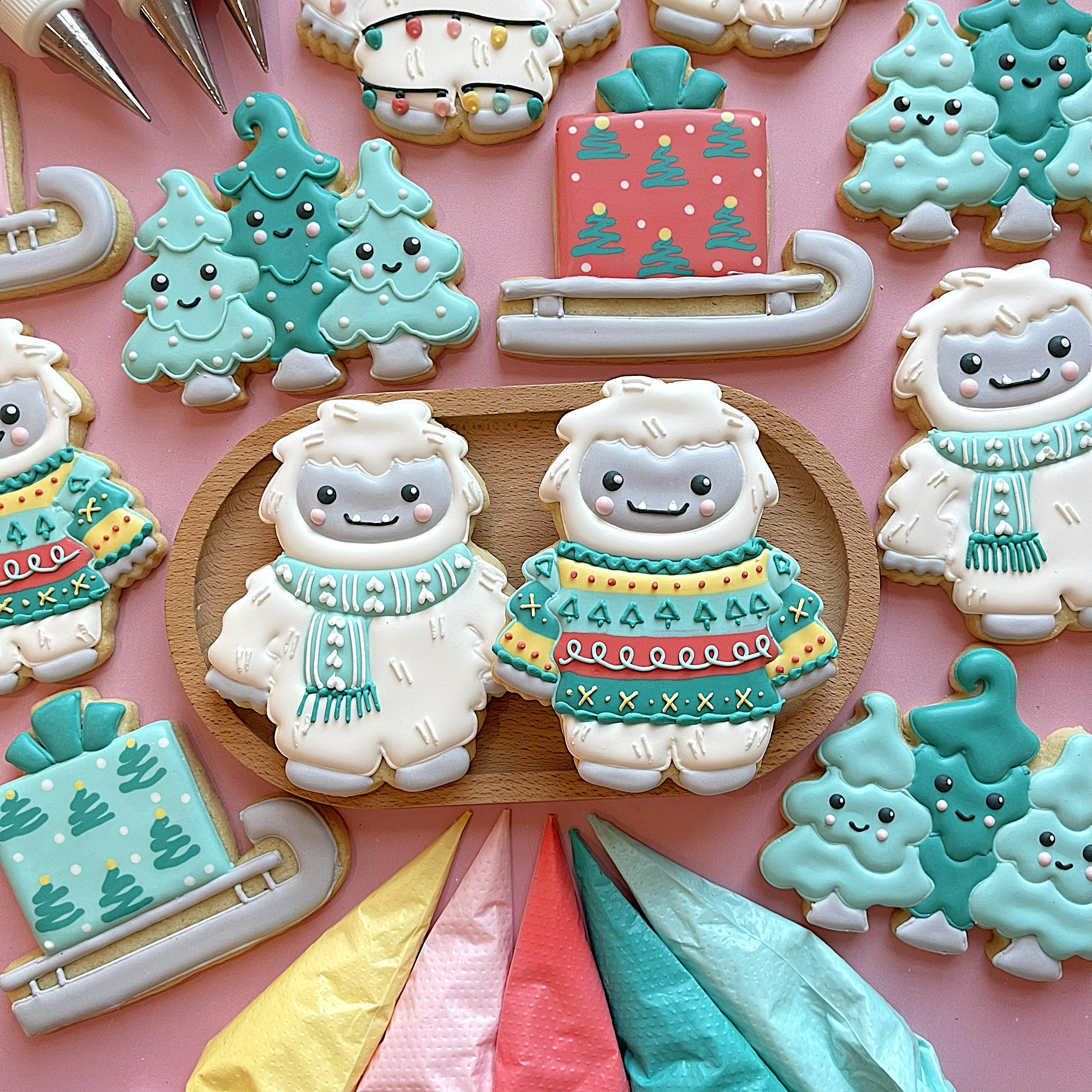 Tree Cluster Cookie Cutter