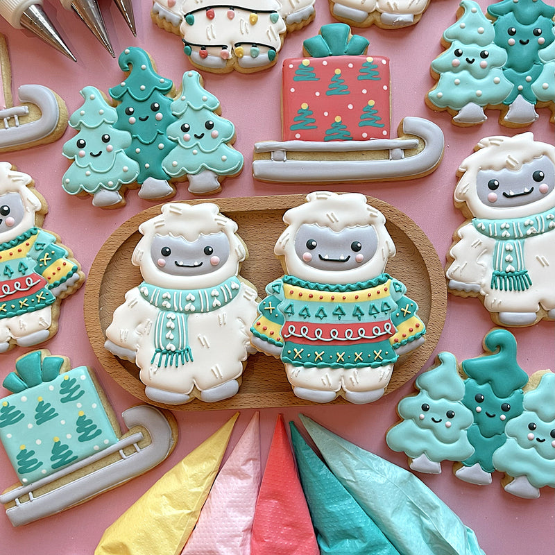Yeti Christmas Cookie Cutter BUNDLE (3 cutters)