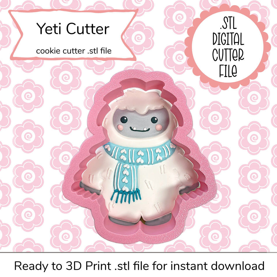 Yeti Cutter STL File (digital file)
