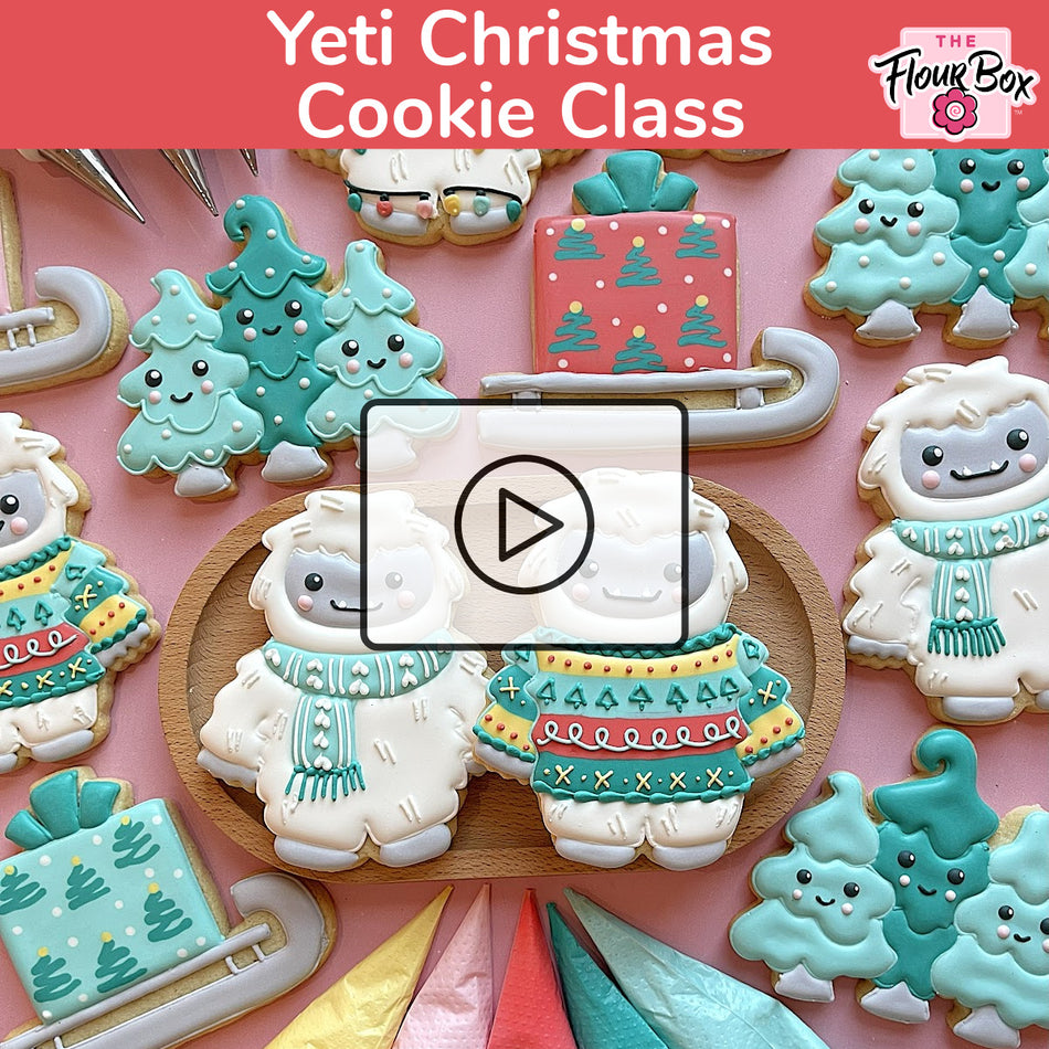 Yeti Christmas Online Class Recording with Optional Kit