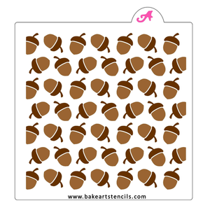 Acorn 2pc BakeArt Stencil Set