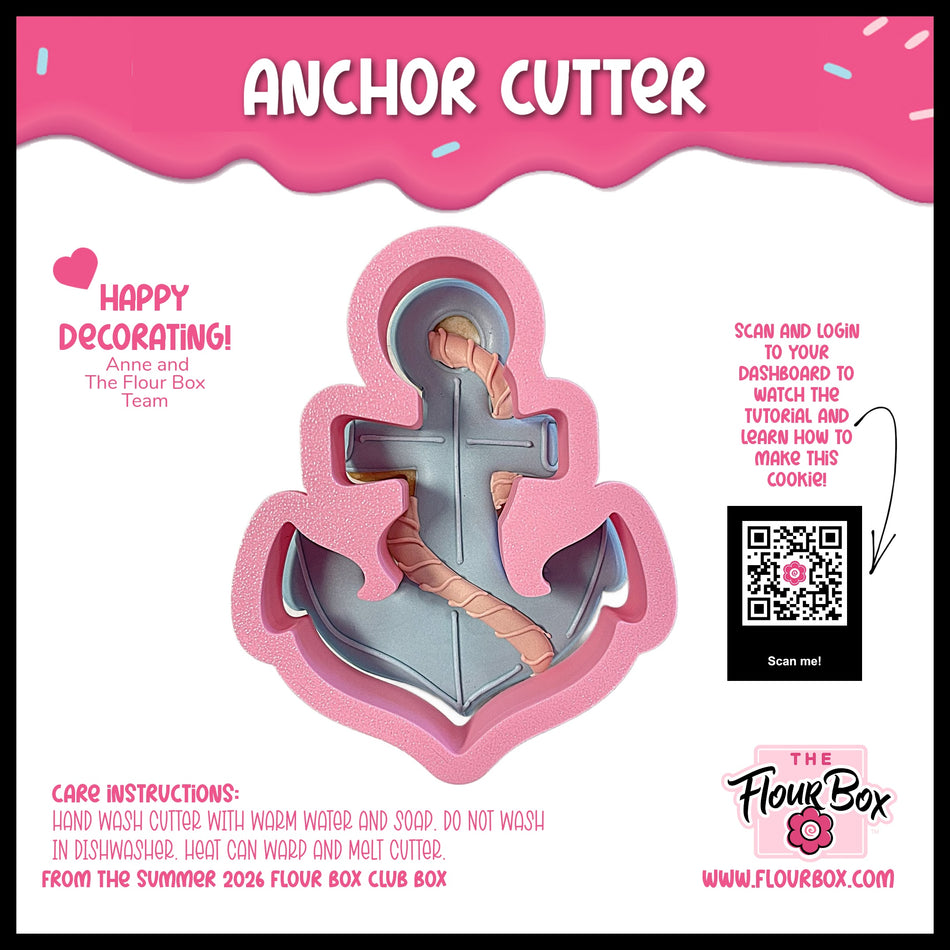 Anchor Flour Box Club Cookie Cutter