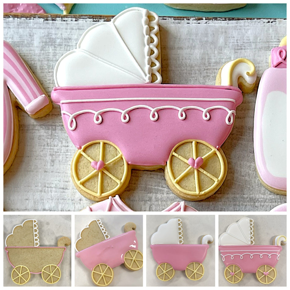Baby Carriage Cookie Cutter