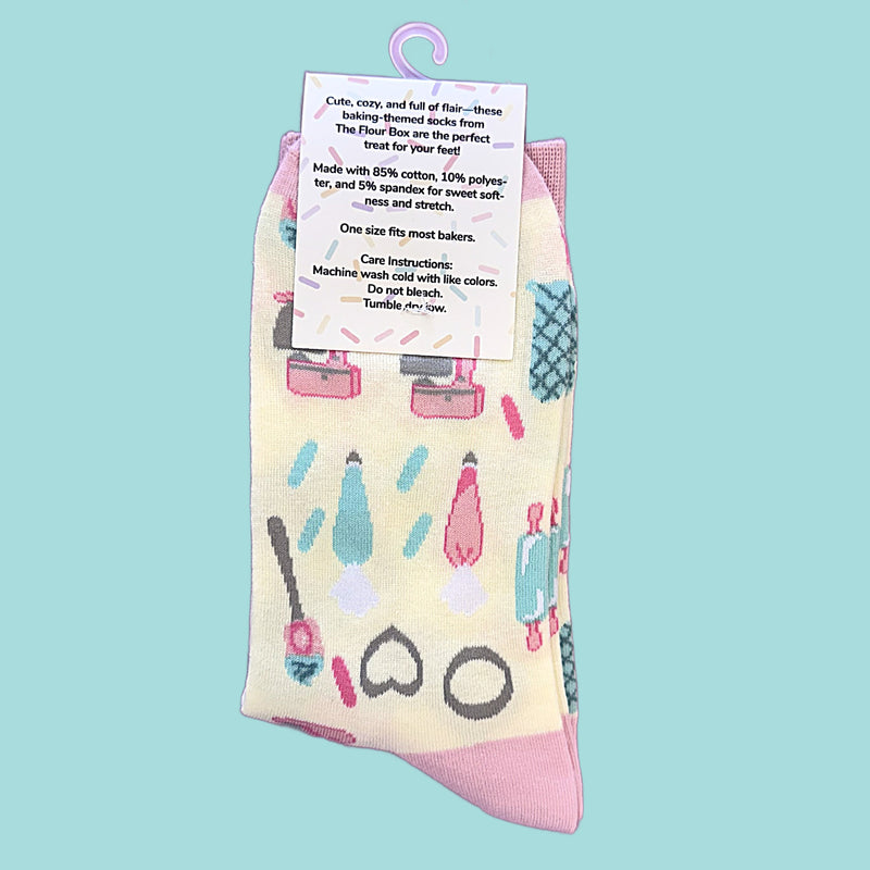 Women's Baking Crew Socks