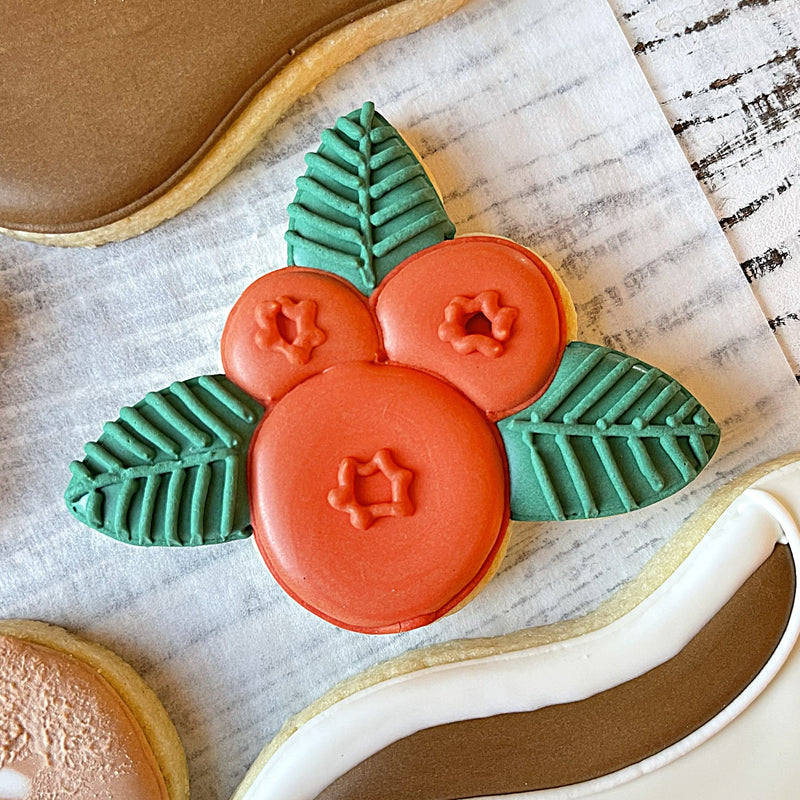 Berries with Leaves Small Cookie Cutter