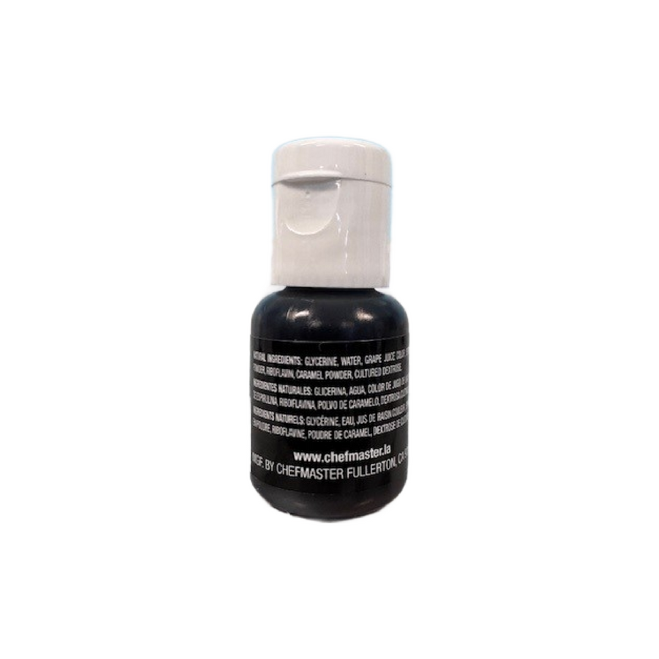 Natural Black Chefmaster 10ml LIQUA-GEL