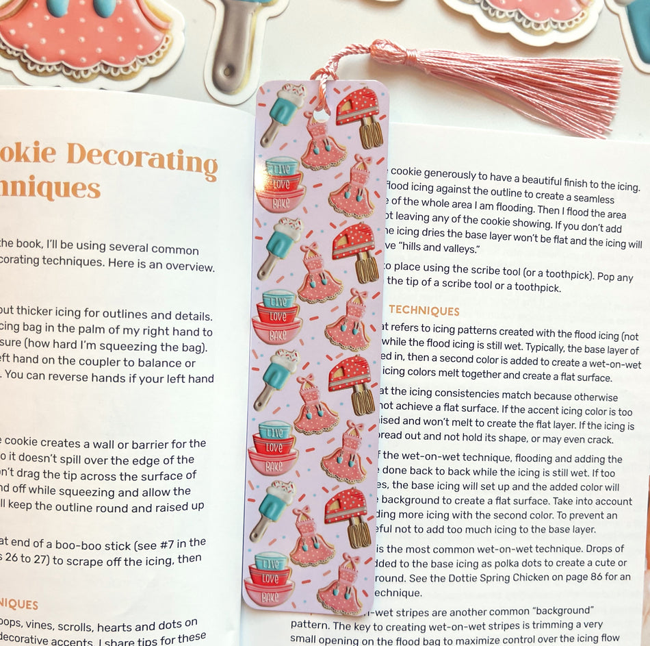 Baking Bookmark with Tassel