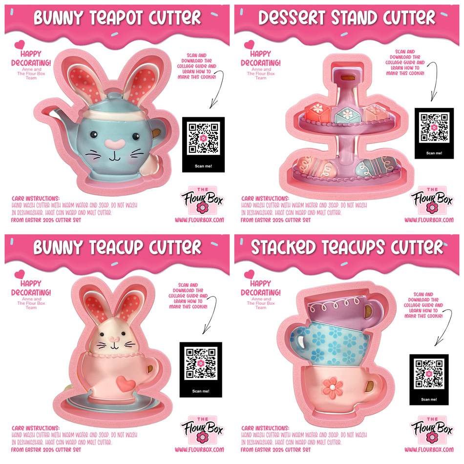 Bunny Tea Party Cookie Cutter BUNDLE (4 cutters) - Image 15 of 15