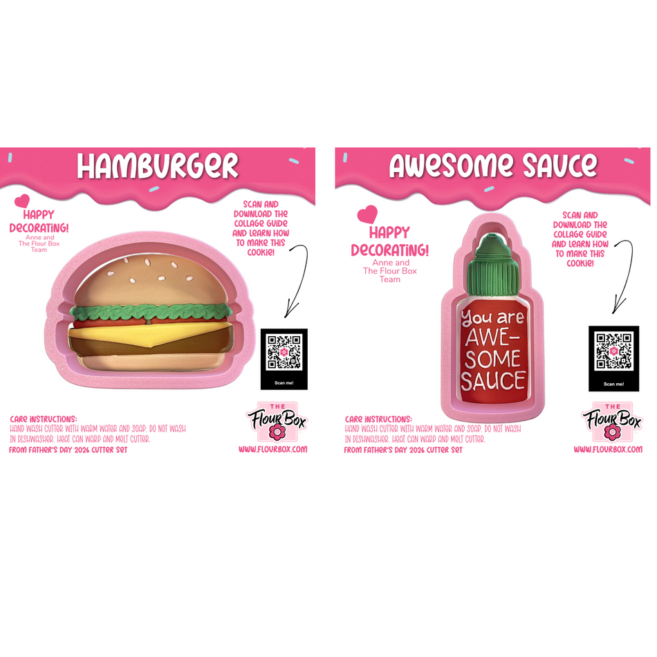 Burger Cutter Bundle (2 Cutters)