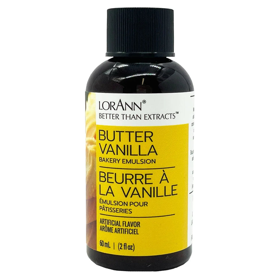 Butter Vanilla Lorann Baking Emulsion 2 oz.