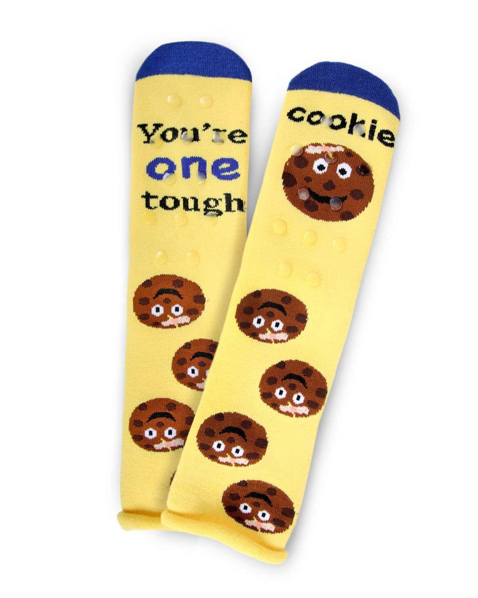 Tough Cookie Greeting Card Thick Knit Anti-Slip Socks - Image 2 of 3