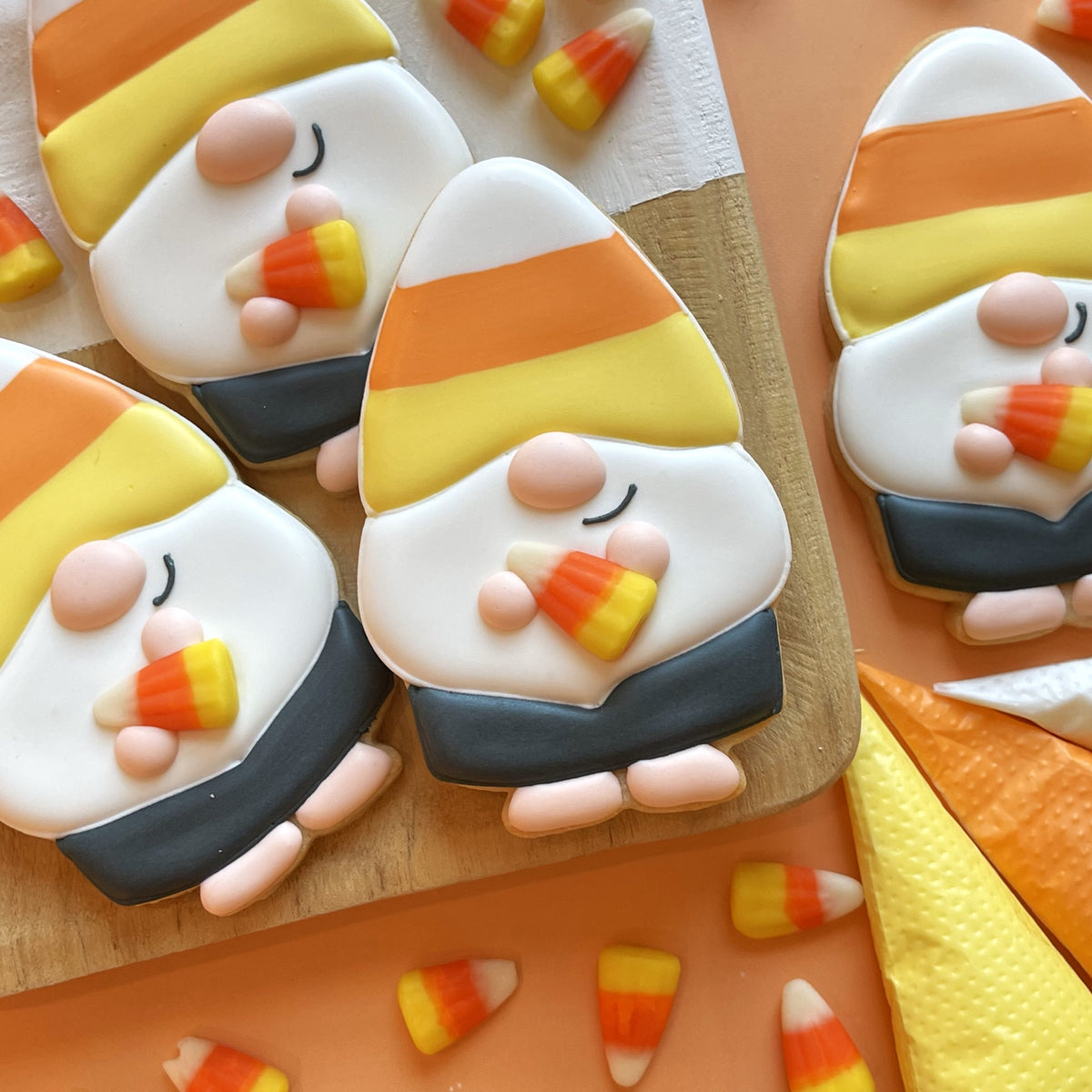 Candy Corn Gnome Cookie Cutter