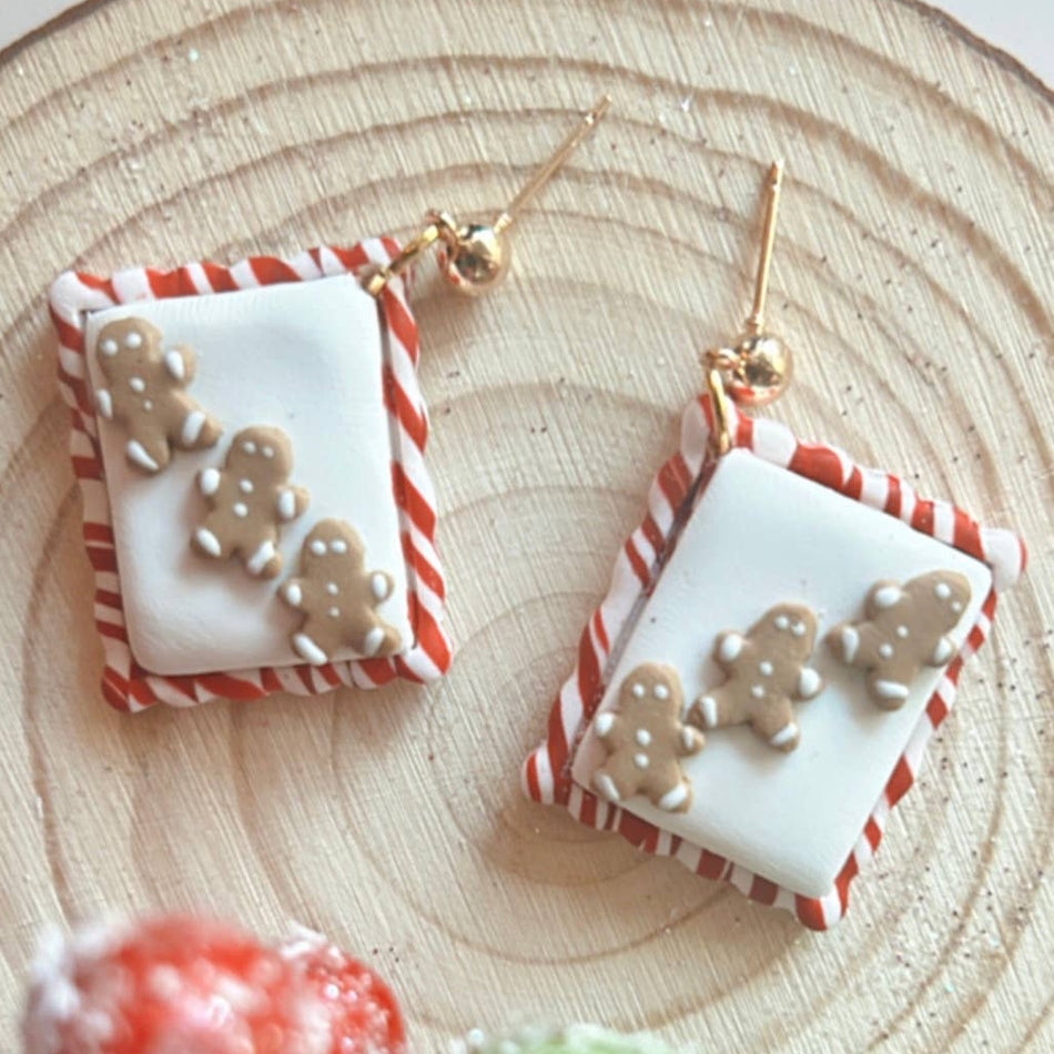 Gingie Trio Stamp Earrings