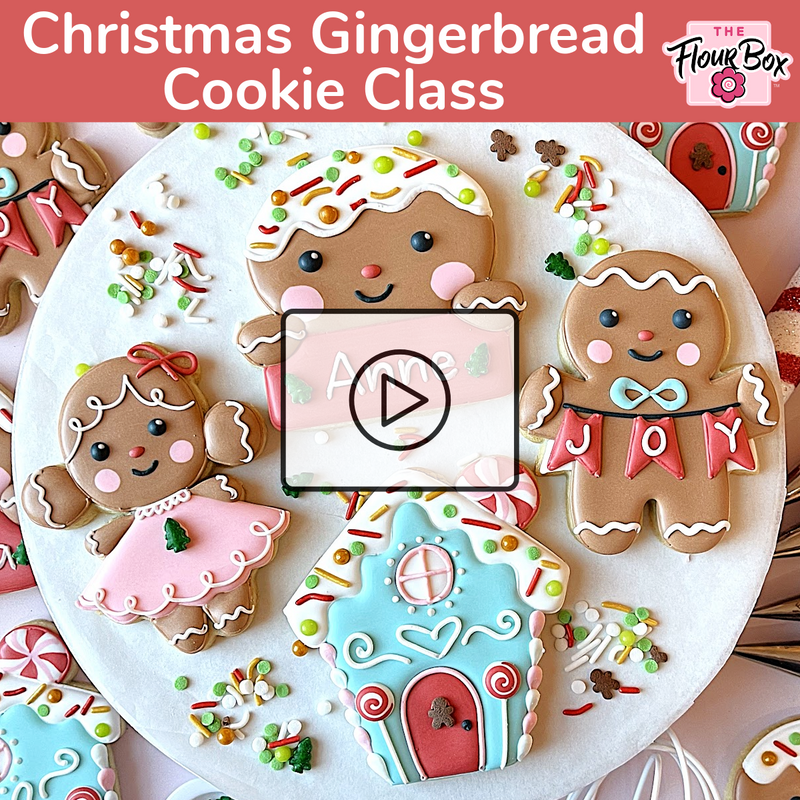 Christmas Gingerbread Decorating Class Recording