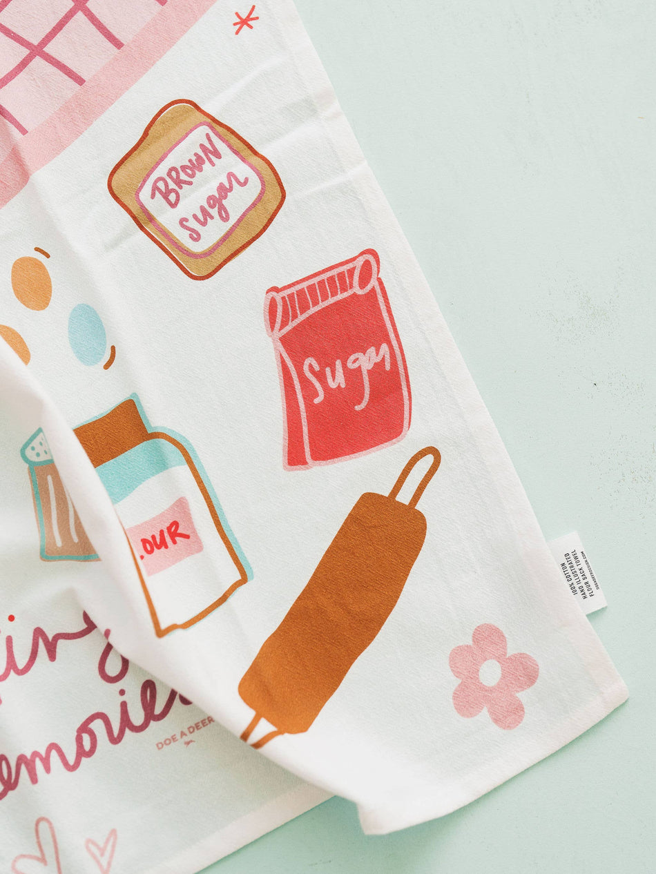 Baking Up Everyday Memories Kitchen Tea Towel || Everyday