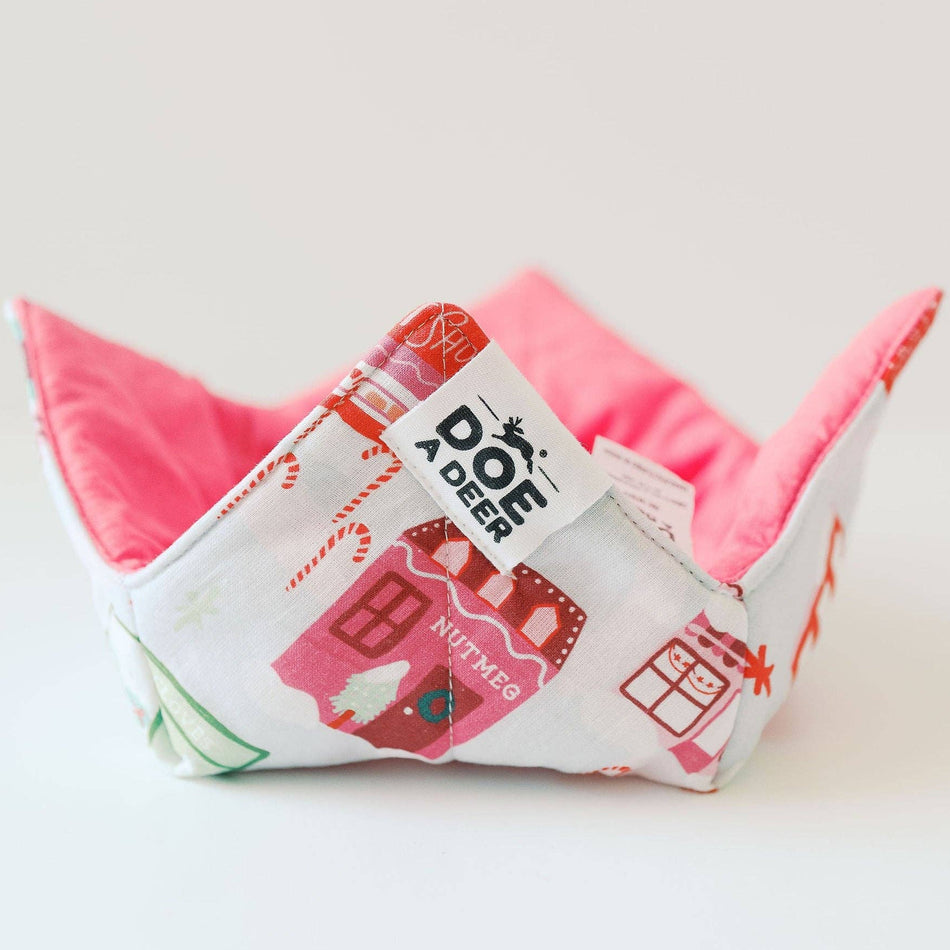 Christmas in the Village Bowl Bestie | Microwave Bowl Holder