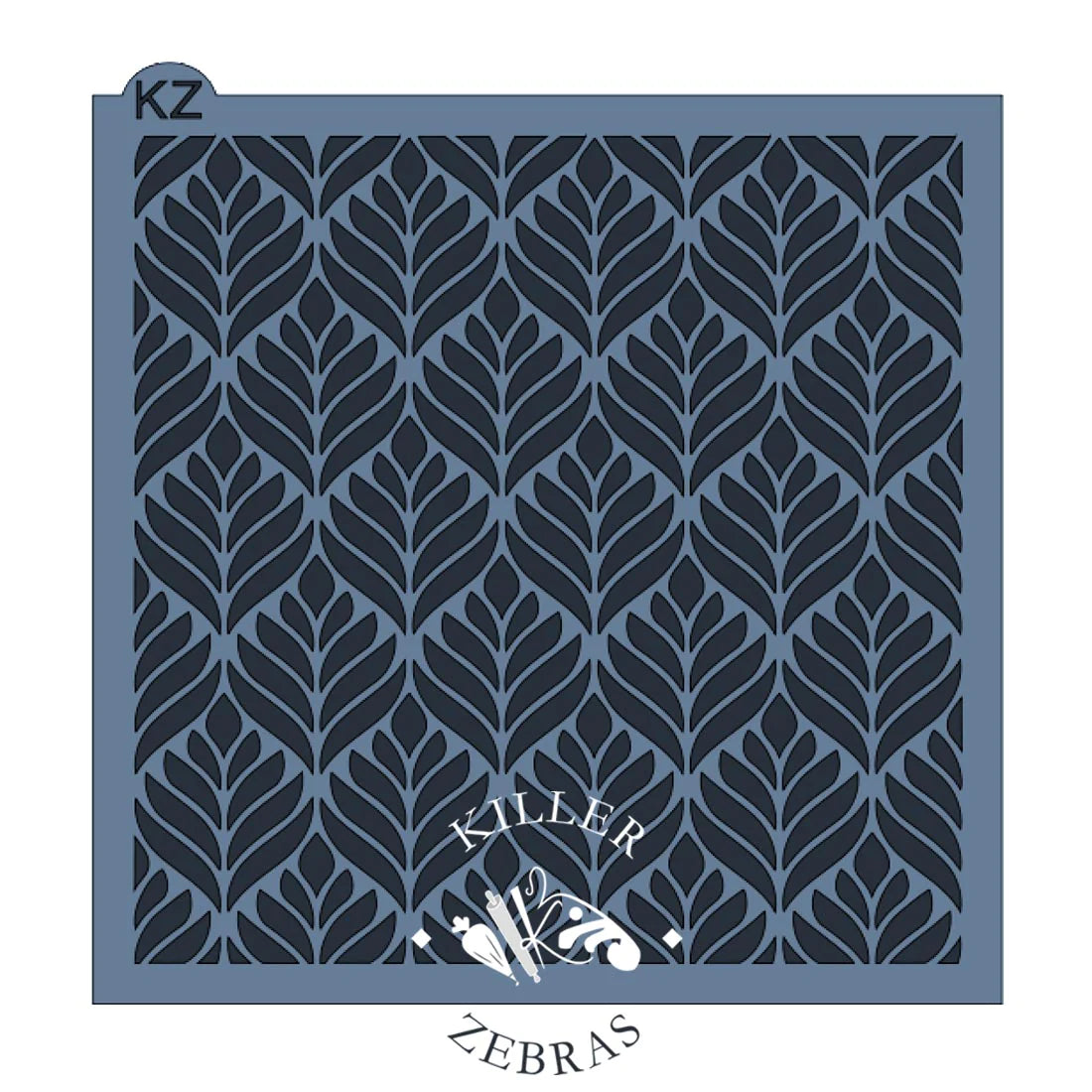 Fern Leaves KZ Stencil