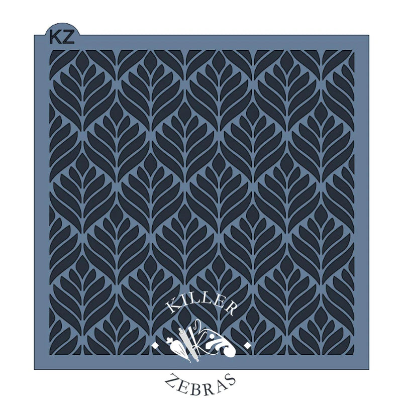 Fern Leaves KZ Stencil