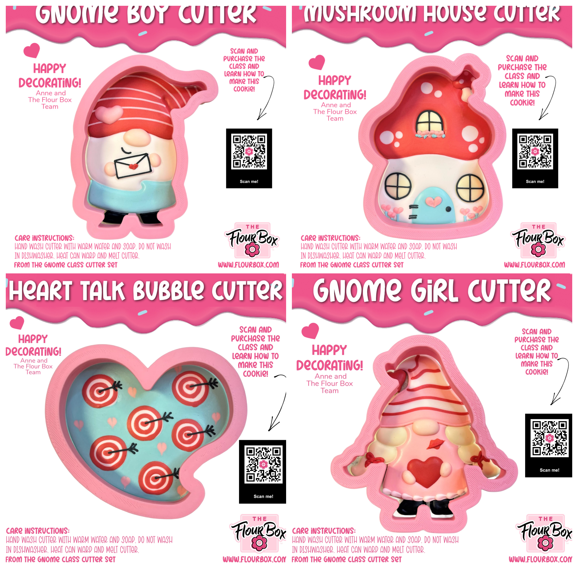 Gnome Online Cookie Decorating Class RECORDING