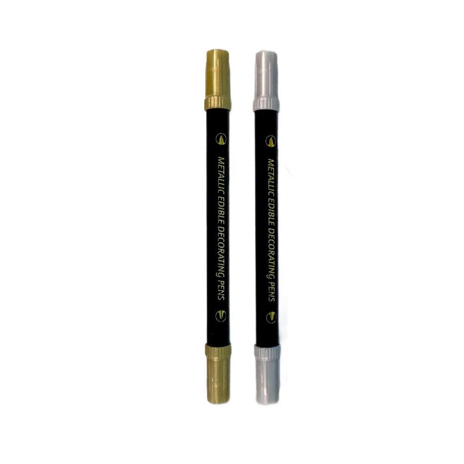 Gold & Silver Metallic Dual Tip Decorating Pen