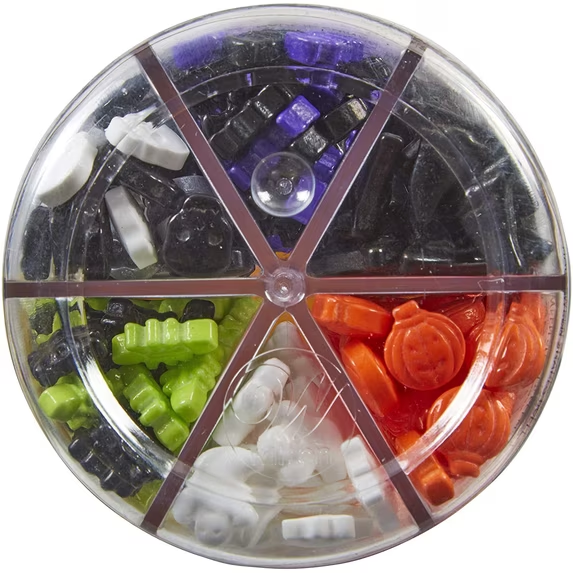 Halloween Shapes 6 Cell Sprinkle Assortment