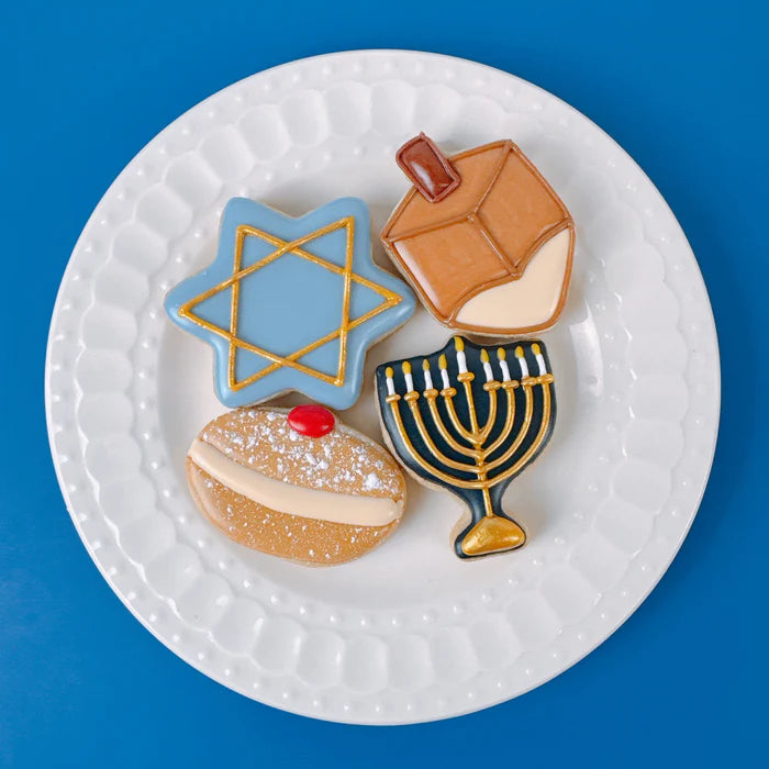 Mini Hanukkah 4pc Cookie Cutter Bundle