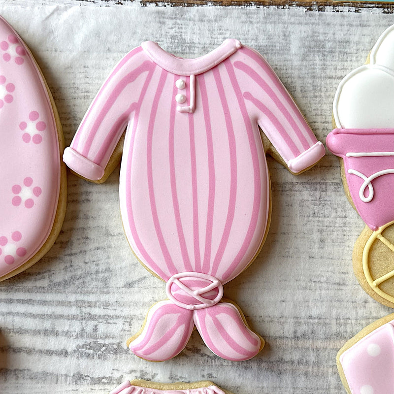 Baby Knotted Gown Cookie Cutter