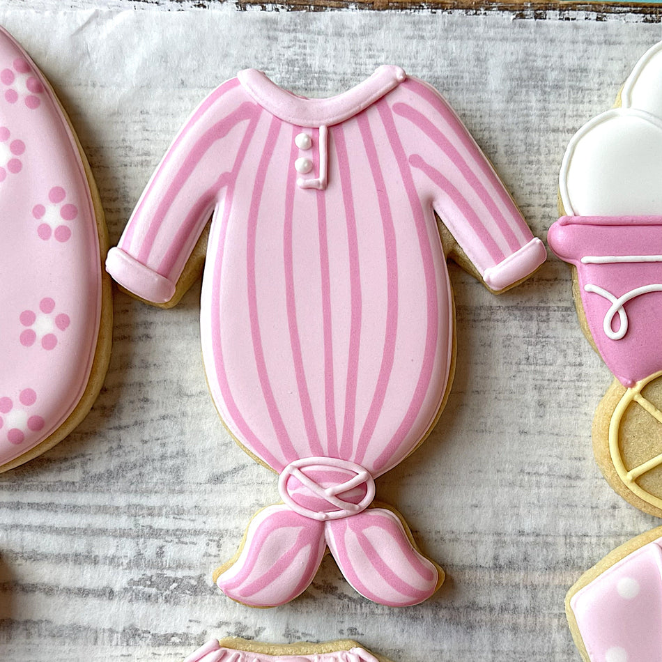 Baby Knotted Gown Cookie Cutter