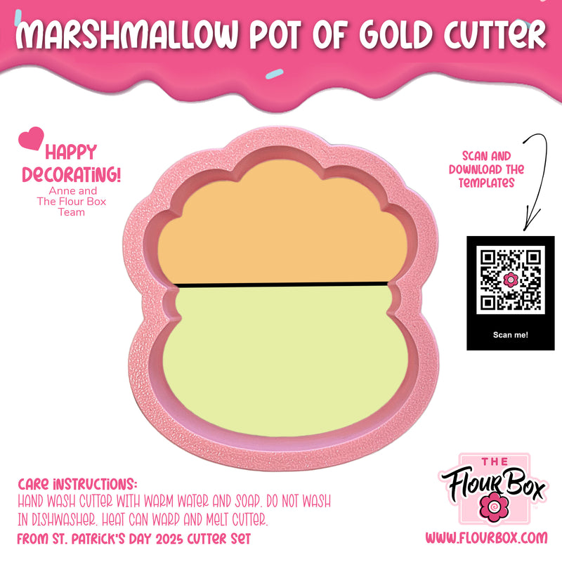 Marshmallow Pot of Gold Cookie Cutter