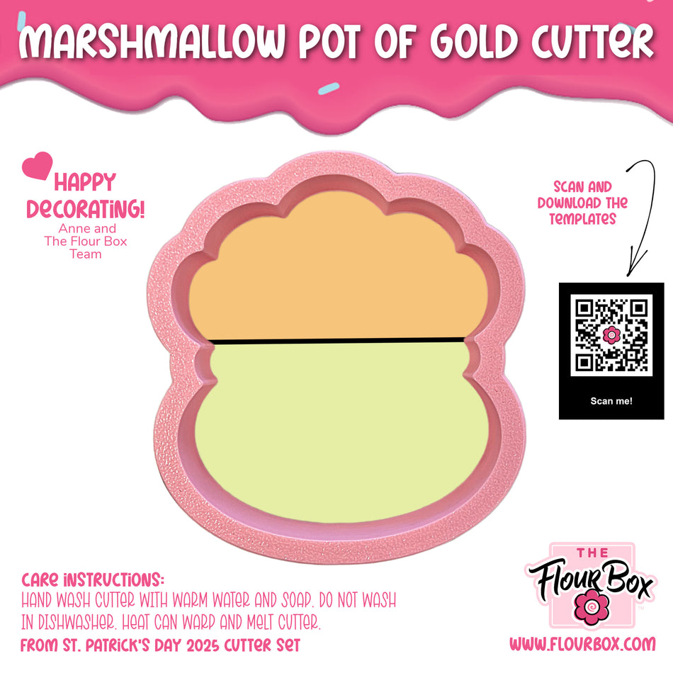 Marshmallow Pot of Gold Cookie Cutter - Image 2 of 2