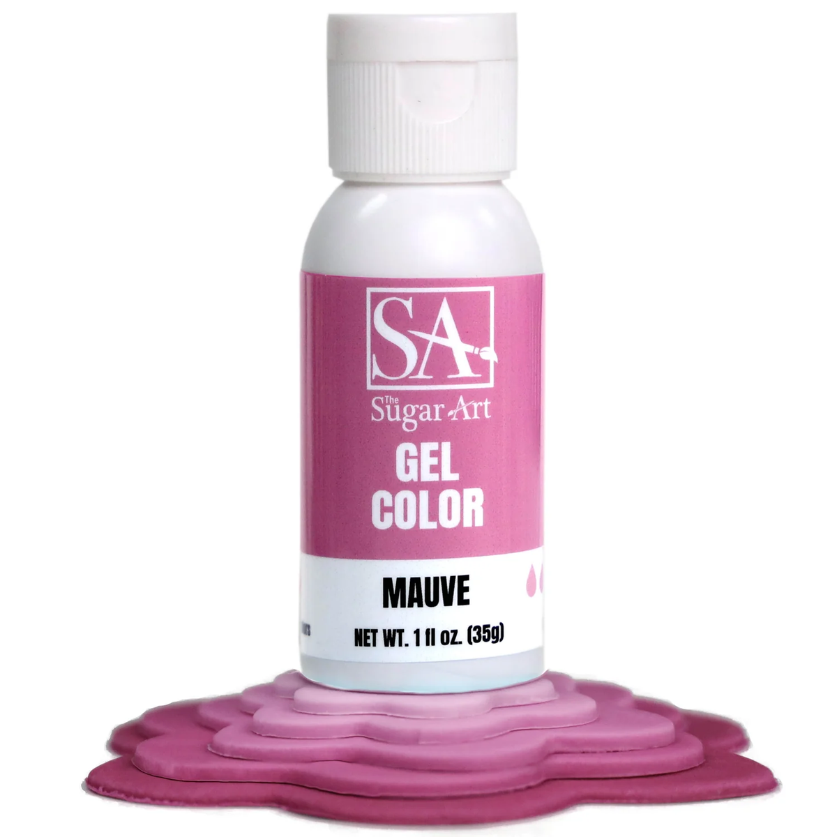 Mauve The Sugar Art Gel Color