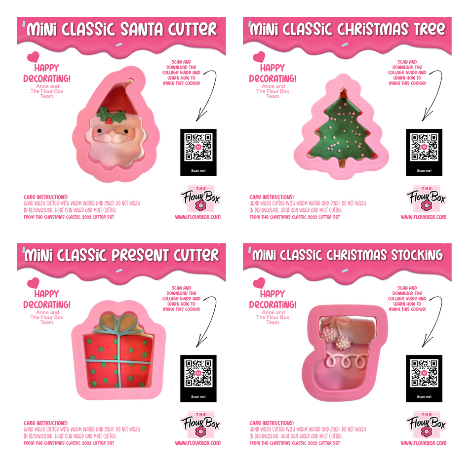 Mini Classic Christmas Cookie Cutter BUNDLE