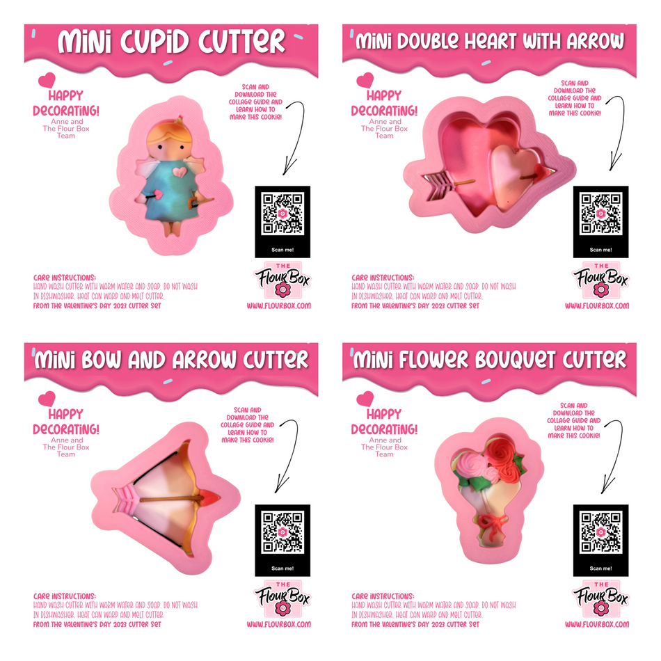 Mini Cupid Love Cookie Cutter BUNDLE - Image 3 of 4