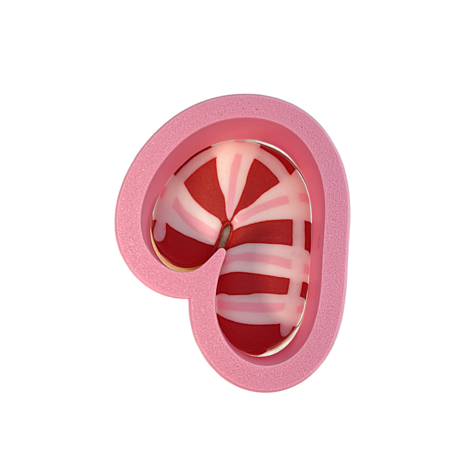 Mini Cute Candy Cane Cookie Cutter
