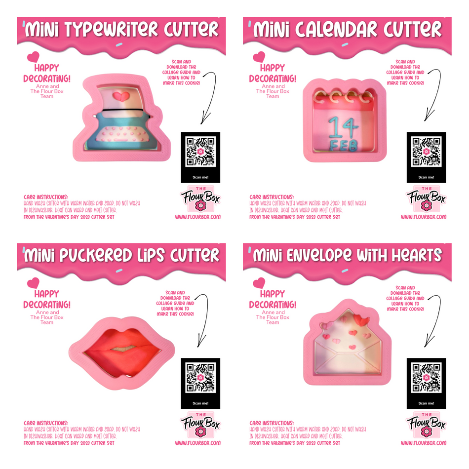 Mini Just My Type Cookie Cutter BUNDLE - Image 4 of 4