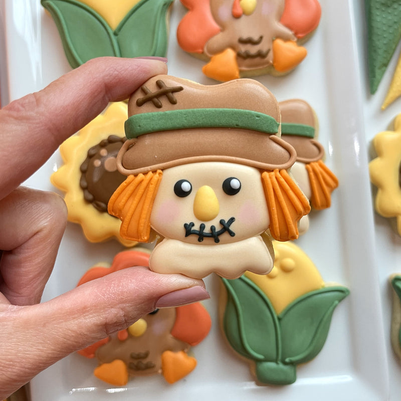 Mini Cute Scarecrow Cookie Cutter